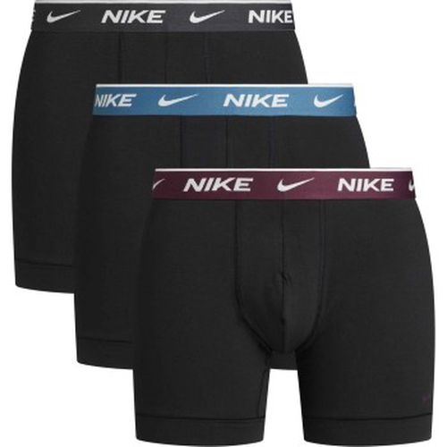 P Everyday Cotton Boxer Schw/Weinrot Baumwolle Small Herren - Nike - Modalova