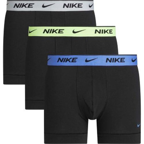 P Everyday Cotton Boxer Schwarz/Silber Baumwolle Medium Herren - Nike - Modalova