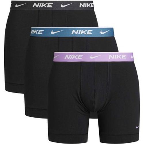 P Everyday Cotton Boxer Schwarz/Rosa Baumwolle Medium Herren - Nike - Modalova