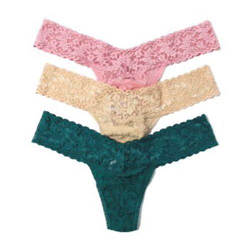 P Low Rise Lace Thong D1 Nylon One Size Damen - Hanky Panky - Modalova