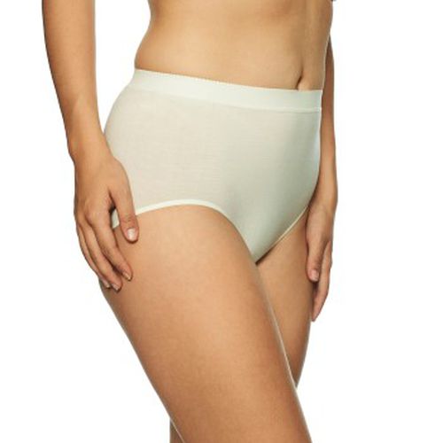 Bamboo Midi Brief Elfenbein Bambus Small Damen - Lady Avenue - Modalova