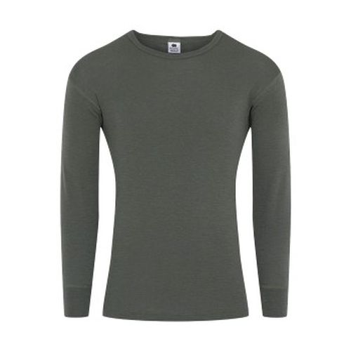 Wool Long Sleeve T-Shirt Grün Wolle Small Herren - Dovre - Modalova