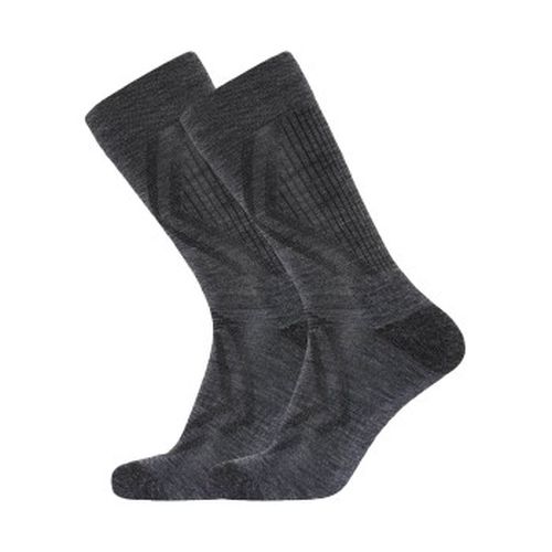P Organic Wool Terry Socks Dunkelgrau Gr 43/44 - Dovre - Modalova