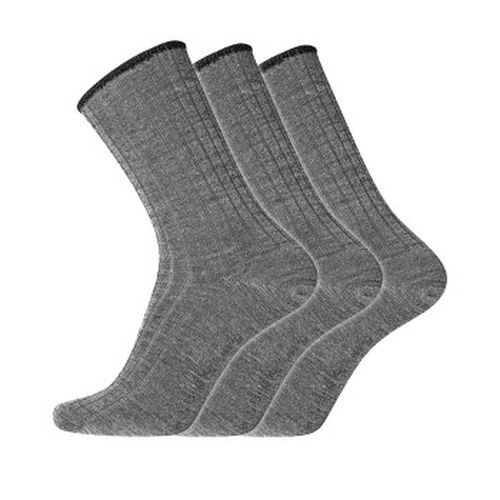 P Wool No-Elastic Socks Grau Gr 45/48 Herren - Dovre - Modalova