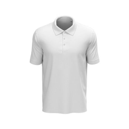 Lux Short Sleeve Polo Weiß Baumwolle 4XL Herren - Stedman - Modalova