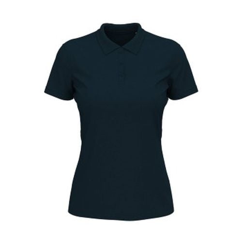 Lux Short Sleeve Polo For Women Marine Baumwolle Small Damen - Stedman - Modalova