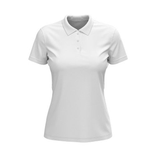 Lux Short Sleeve Polo For Women Weiß Baumwolle X-Large Damen - Stedman - Modalova