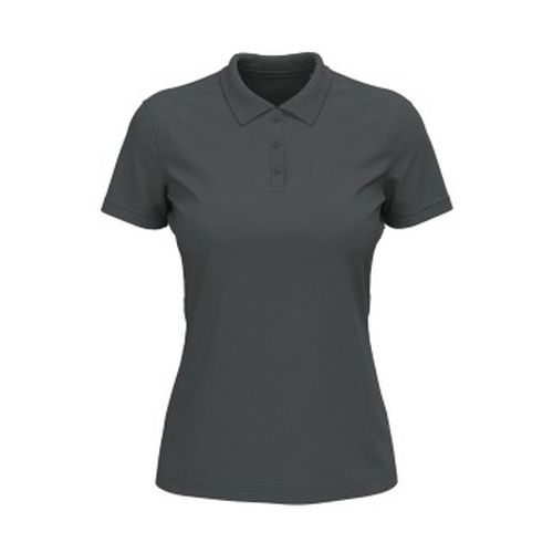 Lux Short Sleeve Polo For Women Dunkelgrau Baumwolle Small Damen - Stedman - Modalova