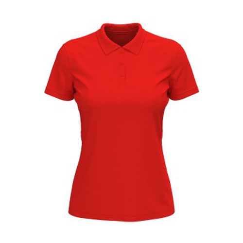 Lux Short Sleeve Polo For Women Rot Baumwolle Small Damen - Stedman - Modalova