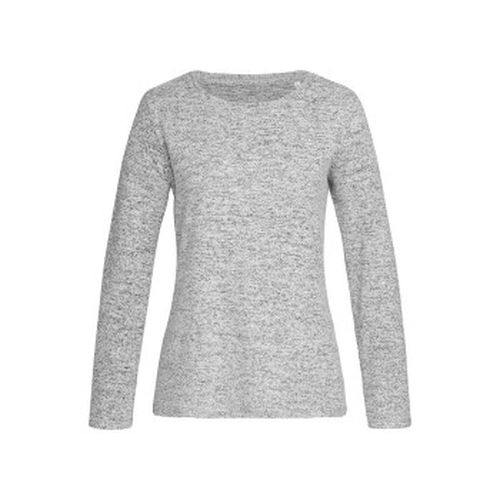 Knit Long Sleeve For Women Hellgrau Small Damen - Stedman - Modalova