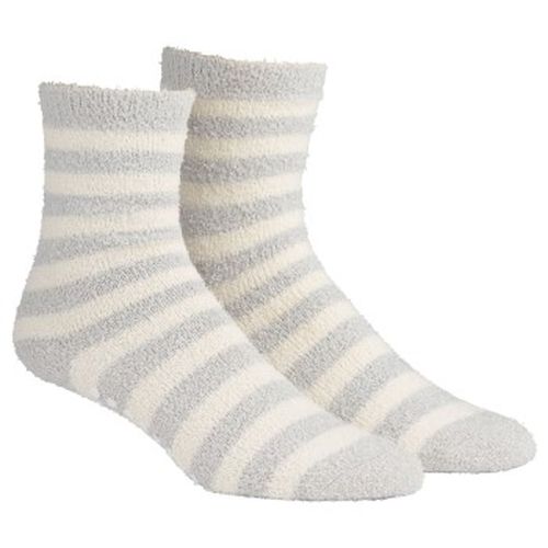 Fluffy Socks Grau Polyester Gr 39/42 Damen - Damella - Modalova