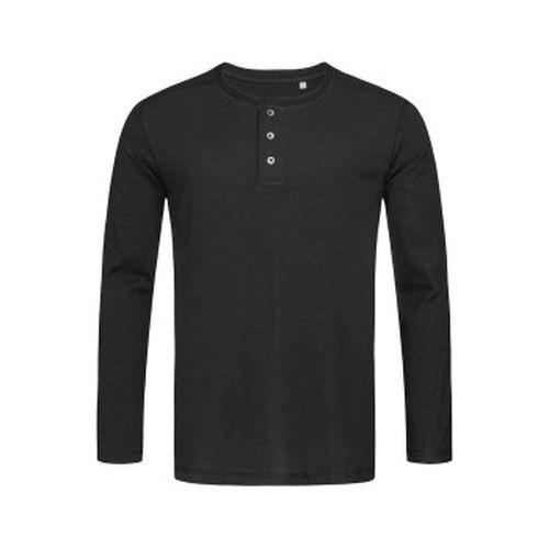 Shawn Henley Long Sleeve For Men Schwarz Small Herren - Stedman - Modalova