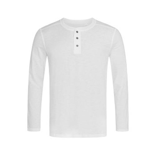 Shawn Henley Long Sleeve For Men Weiß Small Herren - Stedman - Modalova