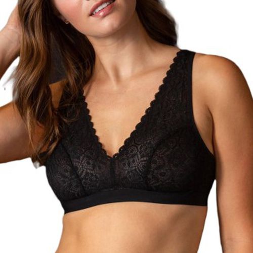 Trofe Maya Soft Bra BH Schwarz Polyamid A 80 Damen - Trofé - Modalova