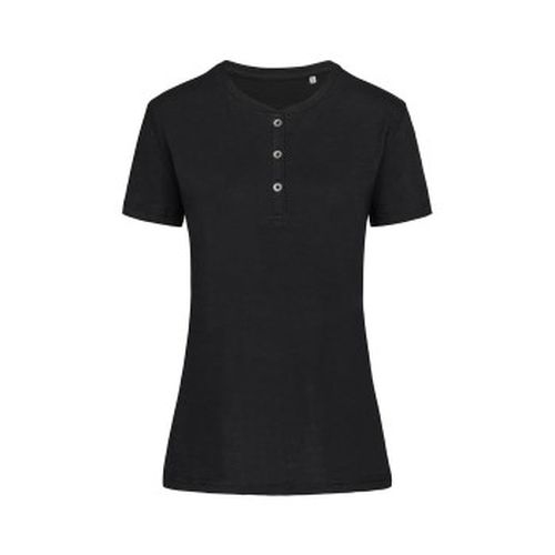 Sharon Henley T Shirt For Women Schwarz ringgesponnene Baumwolle Small Damen - Stedman - Modalova