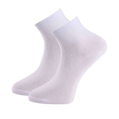Trofe Cotton Quarter Socks 2P Weiß Gr 39/42 Damen - Trofé - Modalova