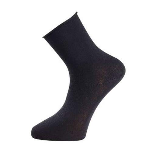 Trofe Cotton Solid Sock Schwarz Strl 37/41 Damen - Trofé - Modalova