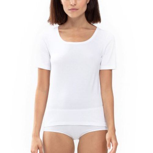 Superfine Organic T-Shirt Weiß Baumwolle 38 Damen - Mey - Modalova