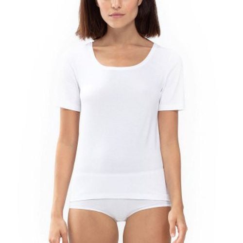 Superfine Organic T-Shirt Weiß Baumwolle 42 Damen - Mey - Modalova