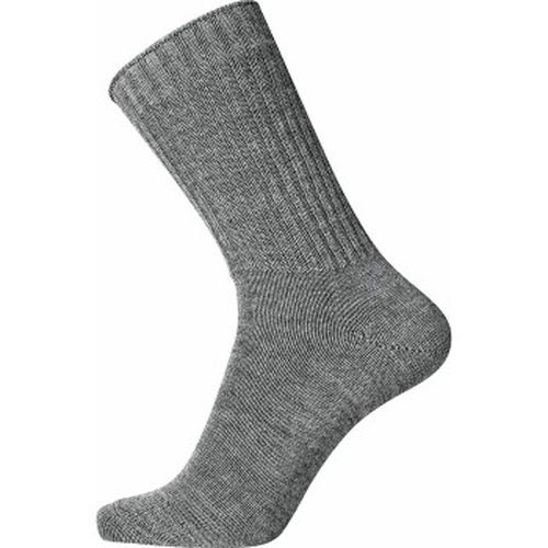 Wool Ribbed Sock Hellgrau Gr 45/48 - Egtved - Modalova