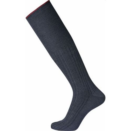 Pure Wool Kneehigh Sock Marine Wolle 44-46 Herren - Egtved - Modalova