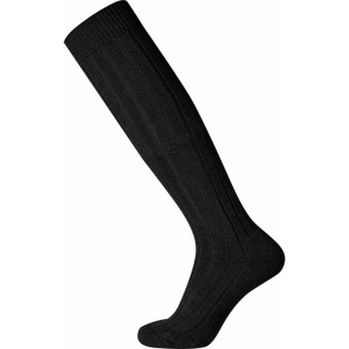 Wool Heavy Kneehigh Sock Schwarz Wolle Gr 45/48 Herren - Egtved - Modalova