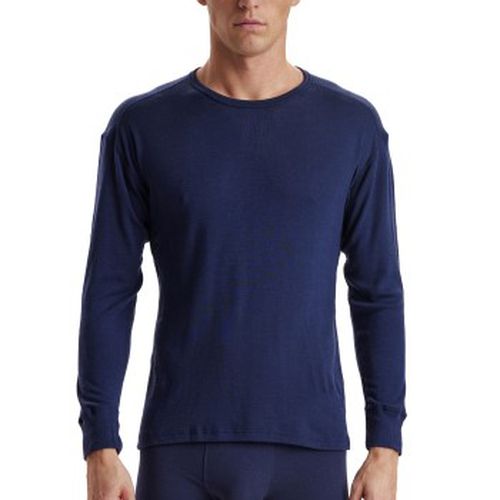 Wool Long Sleeve T-Shirt Marine Wolle Small Herren - JBS - Modalova