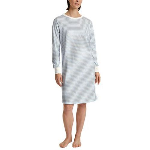 Cotton Stripes Nightdress Hellblau gestreift Baumwolle Small Damen - Calida - Modalova