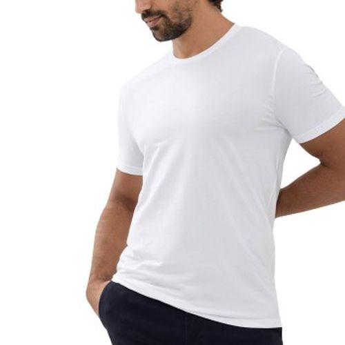 Dry Cotton Colour T-Shirt Weiß Small Herren - Mey - Modalova