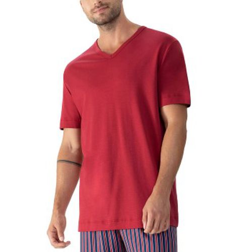 Solid Night T-Shirt Rot Baumwolle Small Herren - Mey - Modalova