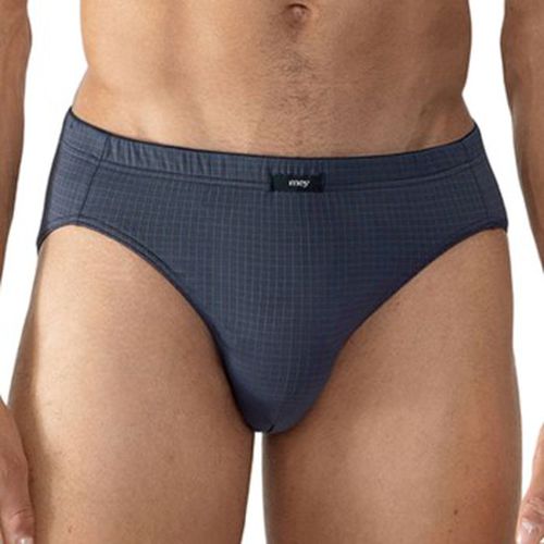 Blue Check Jazz Briefs Dunkelblau Small Herren - Mey - Modalova