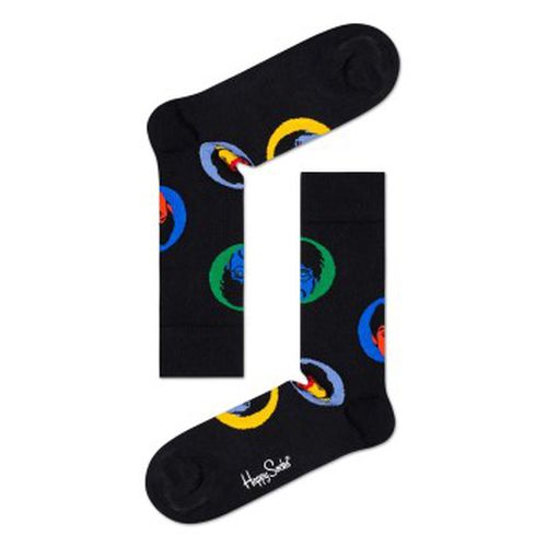 Beatles Bright Spot Sock Schwarz gemustert Baumwolle Gr 41/46 - Happy socks - Modalova