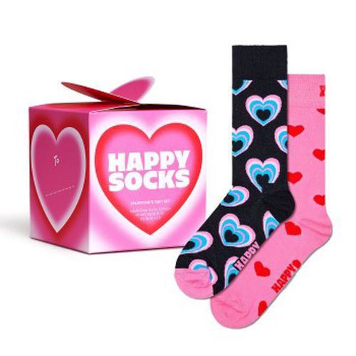 P Valentine Gift Set Rosa Muster Baumwolle Gr 41/46 - Happy socks - Modalova