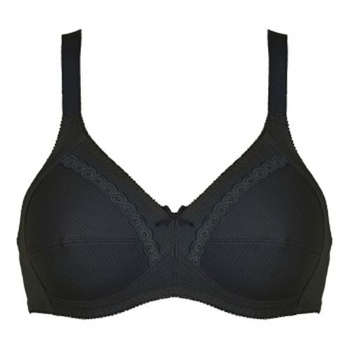 BH Cotton Soft Bra Schwarz Baumwolle A 75 Damen - NATURANA - Modalova