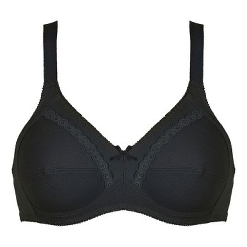 BH Cotton Soft Bra Schwarz Baumwolle D 80 Damen - NATURANA - Modalova