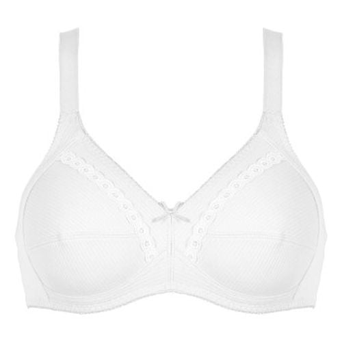 BH Cotton Soft Bra Weiß Baumwolle B 75 Damen - NATURANA - Modalova