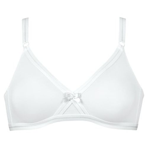 BH Star Firm Control Soft Bra Weiß Baumwolle A 75 Damen - NATURANA - Modalova