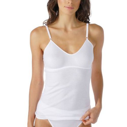 Noblesse Bra Top Weiß Baumwolle 44 Damen - Mey - Modalova