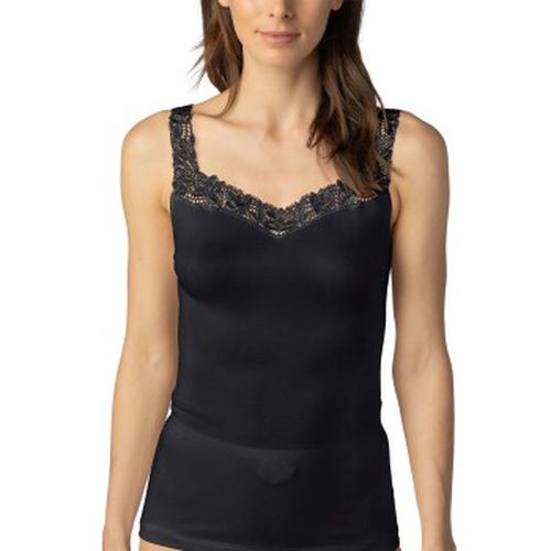 Emotion Elegance Top With Lace Schwarz 40 Damen - Mey - Modalova