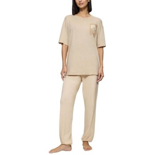 Endless Comfort Long Sleeve Pyjama Crème 38 Damen - Triumph - Modalova