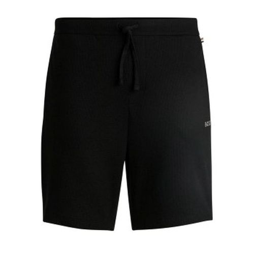 Waffle Nightwear Shorts Schwarz Small Herren - BOSS - Modalova