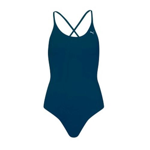 V-Neck Padded Swimsuit Marine Small Damen - Puma - Modalova