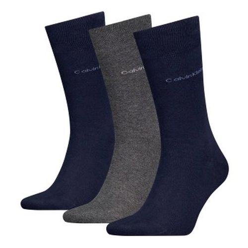 Calvin Klein 3P Men Classic Socks Marine/Grau One Size Herren - Calvin Klein Legwear - Modalova