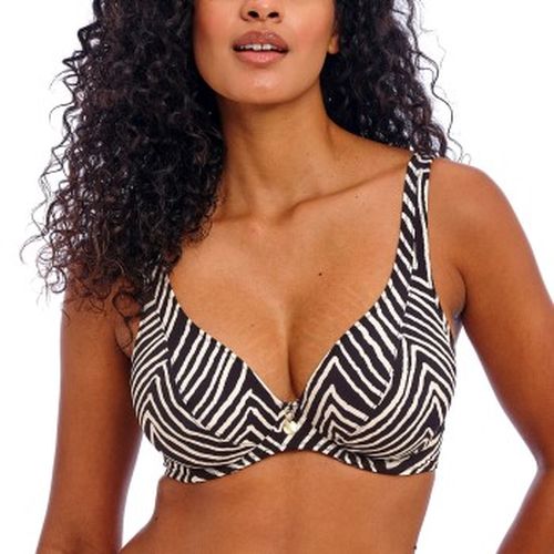 Fiji Falls High Apex Bikini Top Schwarz D 75 Damen - Freya - Modalova