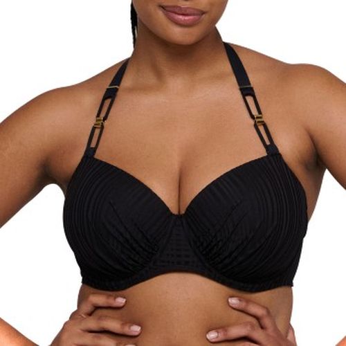Kiruna Padded Balcony Bikini Top Schwarz C 80 Damen - PrimaDonna - Modalova