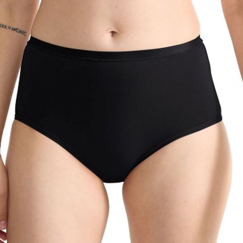 P GO Daily Cotton High Waist Brief Schwarz Baumwolle Small Damen - Sloggi - Modalova