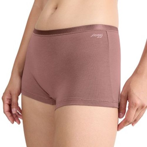 P GO Daily Cotton Shorts Dunkelrosa Baumwolle Small Damen - Sloggi - Modalova