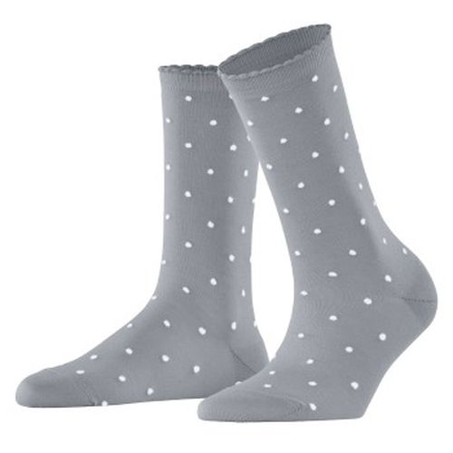 Women Spike Dot Socks Grau Baumwolle Gr 39/42 Damen - Falke - Modalova