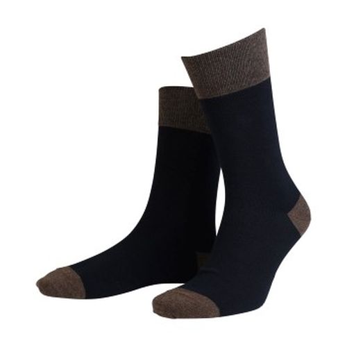 True Contrast Ankle Sock Schwarz/Braun Gr 39/42 - Amanda Christensen - Modalova