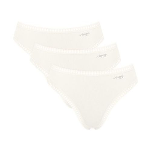 P GO Crush High Leg Briefs Elfenbein Baumwolle Small Damen - Sloggi - Modalova